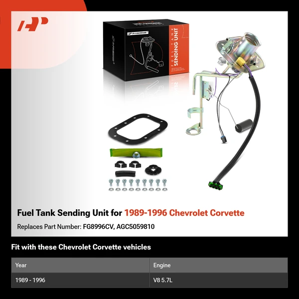 Fuel Tank Sending Unit for 1989-1996 Chevrolet Corvette