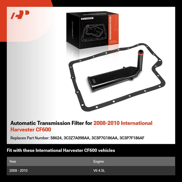 Automatic Transmission Filter for 2008-2010 International Harvester CF600