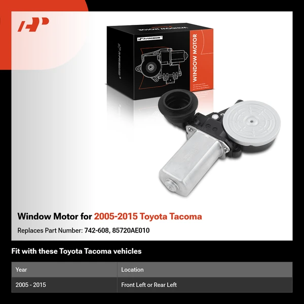 Window Motor for 2005-2015 Toyota Tacoma