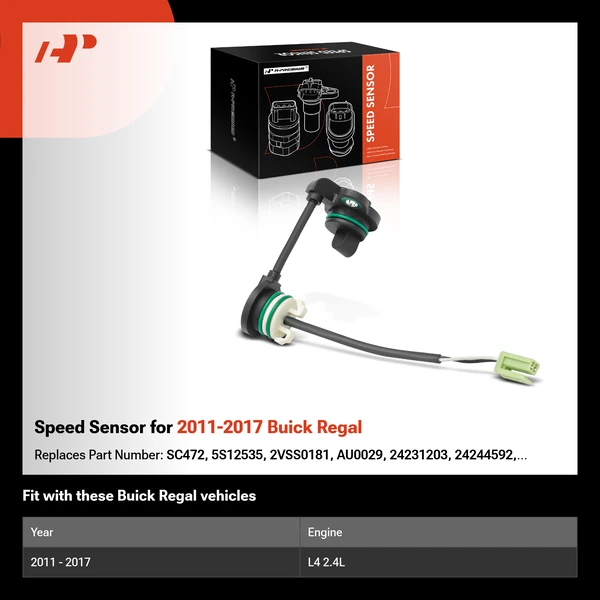 Speed Sensor for 2011-2017 Buick Regal