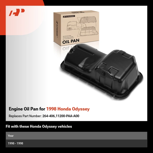 Engine Oil Pan for 1998 Honda Odyssey