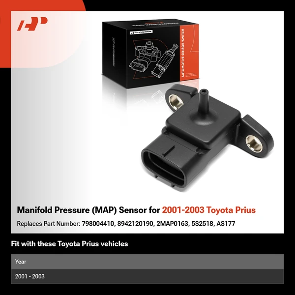 Manifold Pressure (MAP) Sensor for 2001-2003 Toyota Prius
