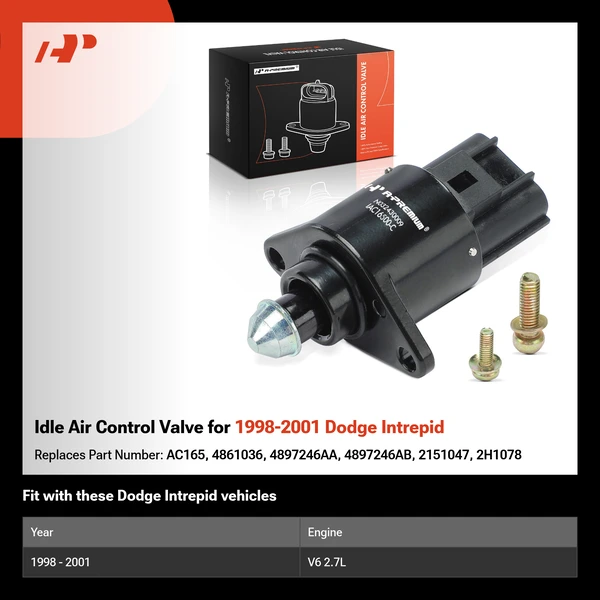 Idle Air Control Valve for 1998-2001 Dodge Intrepid