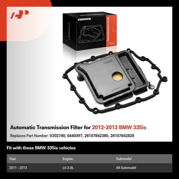 Automatic Transmission Filter for 2012-2013 BMW 335is
