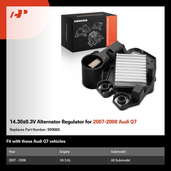 14.30±0.3V Alternator Regulator for 2007-2008 Audi Q7