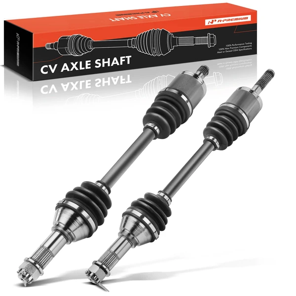 2018 Can-Am Maverick Trail 1000R 2-Pc CV Axle Shaft Assembly Front Driver & Passenger A-Premium APCVA1755