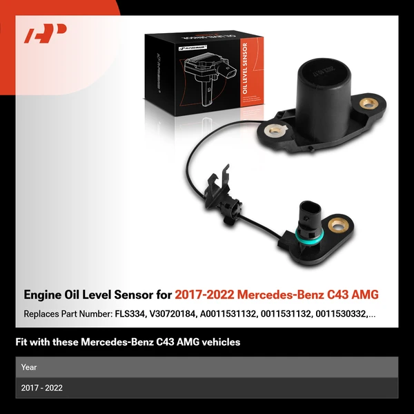 Engine Oil Level Sensor for 2017-2022 Mercedes-Benz C43 AMG
