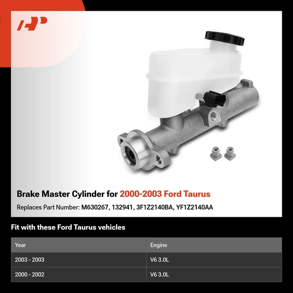 Brake Master Cylinder for 2000-2003 Ford Taurus
