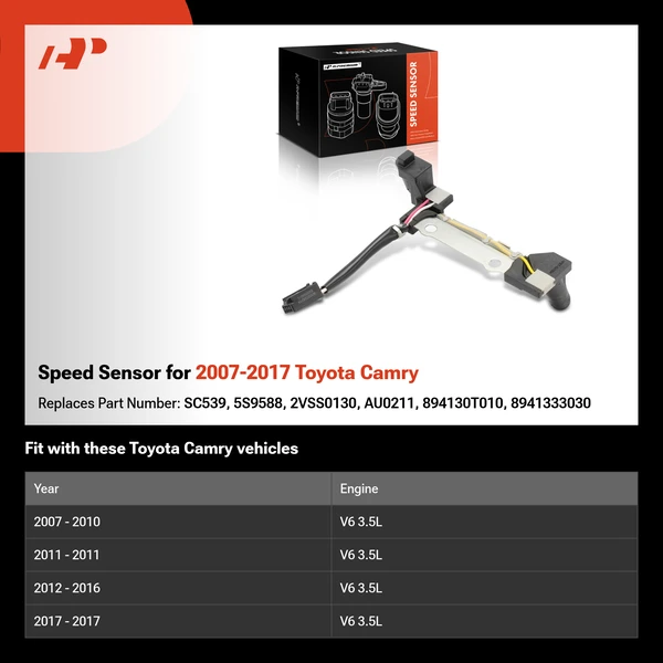 Speed Sensor for 2007-2017 Toyota Camry