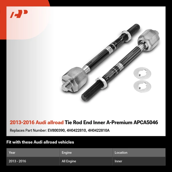2013-2016 Audi allroad Tie Rod End Inner A-Premium APCA5046