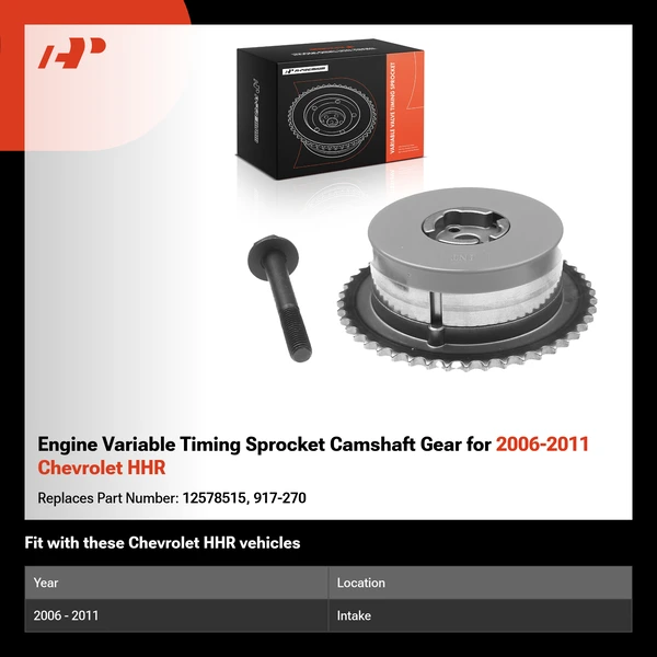 Engine Variable Timing Sprocket Camshaft Gear for 2006-2011 Chevrolet HHR