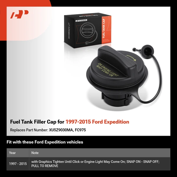 Fuel Tank Filler Cap for 1997-2015 Ford Expedition