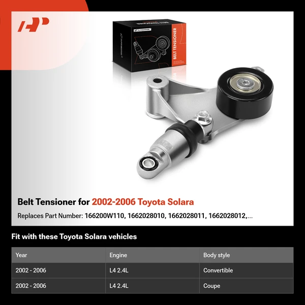 Belt Tensioner for 2002-2006 Toyota Solara