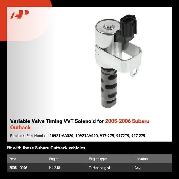 Variable Valve Timing VVT Solenoid for 2005-2006 Subaru Outback