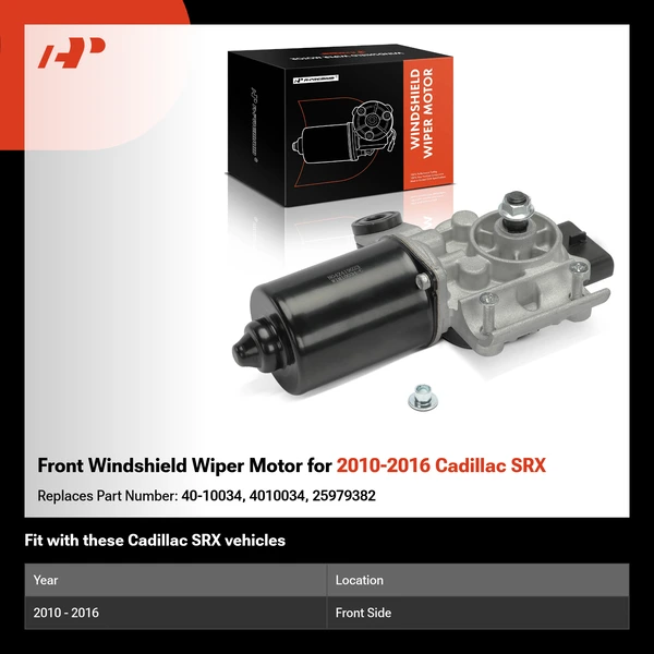 Front Windshield Wiper Motor for 2010-2016 Cadillac SRX