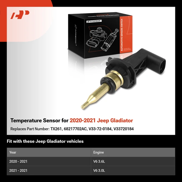 Temperature Sensor for 2020-2021 Jeep Gladiator