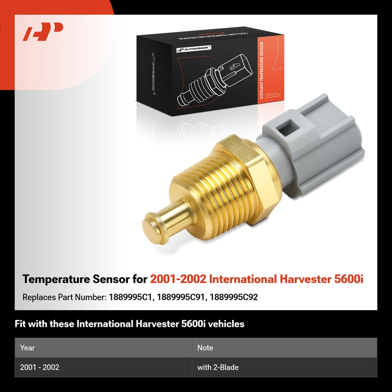 Temperature Sensor for 2001-2002 International Harvester 5600i
