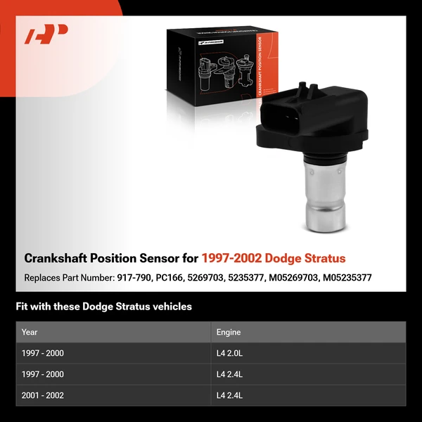 Crankshaft Position Sensor for 1997-2002 Dodge Stratus