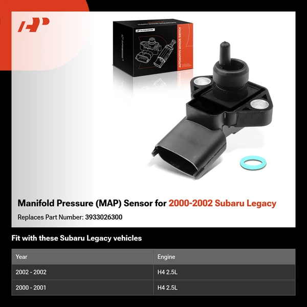 Manifold Pressure (MAP) Sensor for 2000-2002 Subaru Legacy