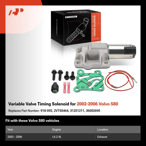 Variable Valve Timing Solenoid for 2002-2006 Volvo S80