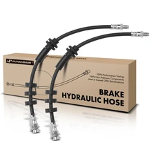 2 Pcs Front Brake Hydraulic Hose