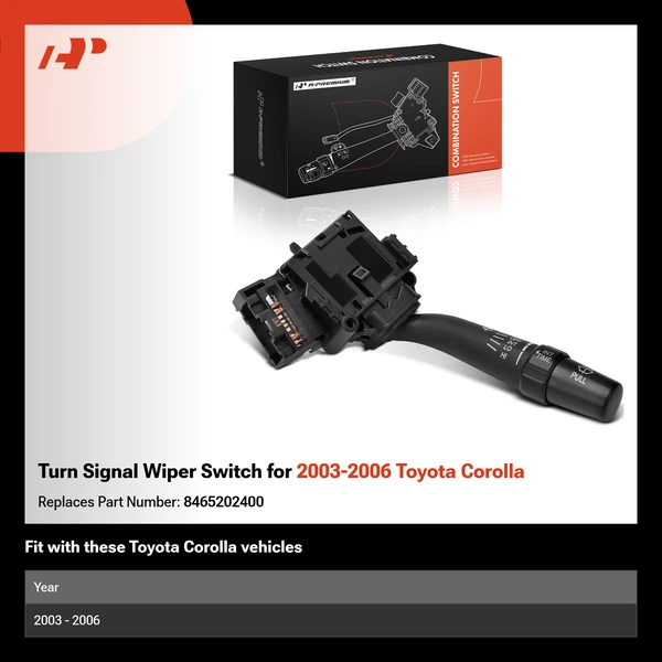 Turn Signal Wiper Switch for 2003-2006 Toyota Corolla