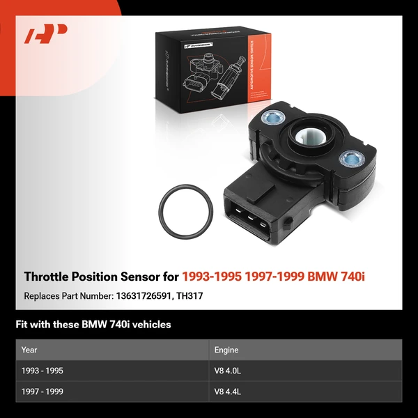 Throttle Position Sensor for 1993-1995 1997-1999 BMW 740i