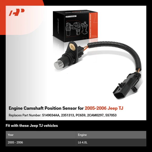 Engine Camshaft Position Sensor for 2005-2006 Jeep TJ