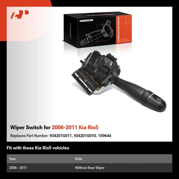 Wiper Switch for 2006-2011 Kia Rio5