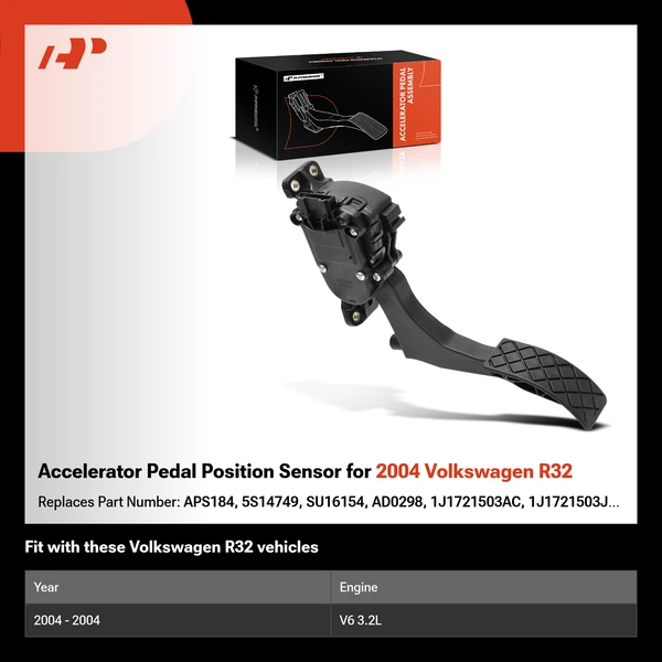 Accelerator Pedal Position Sensor for 2004 Volkswagen R32