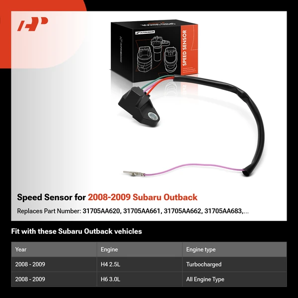 Speed Sensor for 2008-2009 Subaru Outback