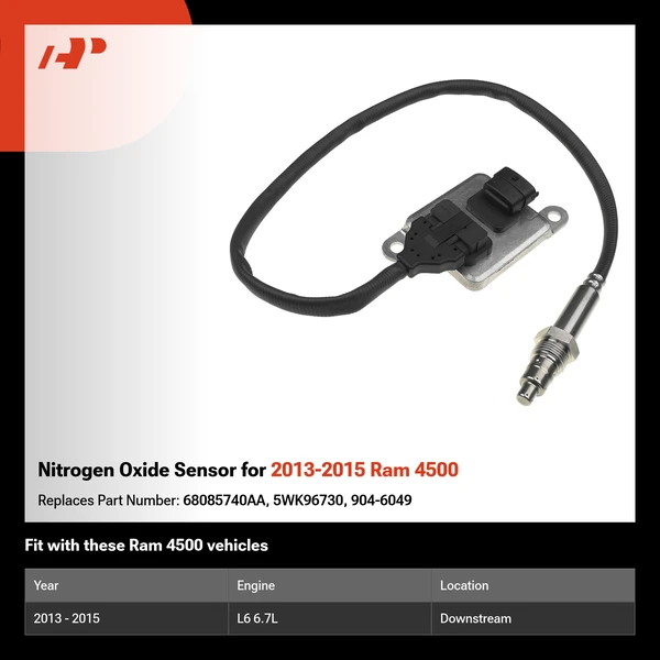 Nitrogen Oxide Sensor for 2013-2015 Ram 4500