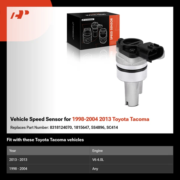 Vehicle Speed Sensor for 1998-2004 2013 Toyota Tacoma