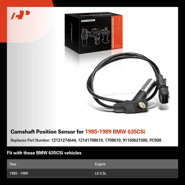 Camshaft Position Sensor for 1985-1989 BMW 635CSi