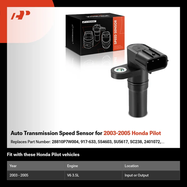 Auto Transmission Speed Sensor for 2003-2005 Honda Pilot