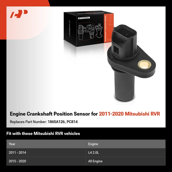 Engine Crankshaft Position Sensor for 2011-2020 Mitsubishi RVR