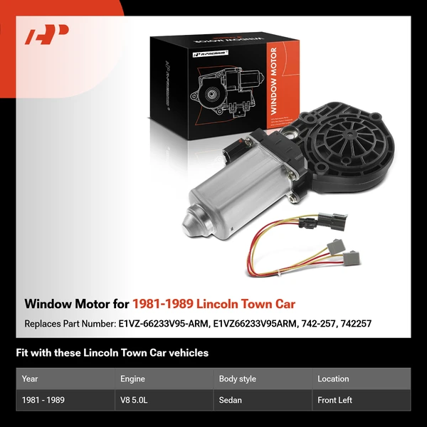 Window Motor for 1981-1989 Lincoln Town Car