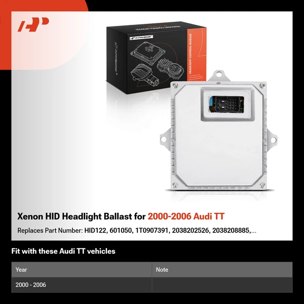 Xenon HID Headlight Ballast for 2000-2006 Audi TT