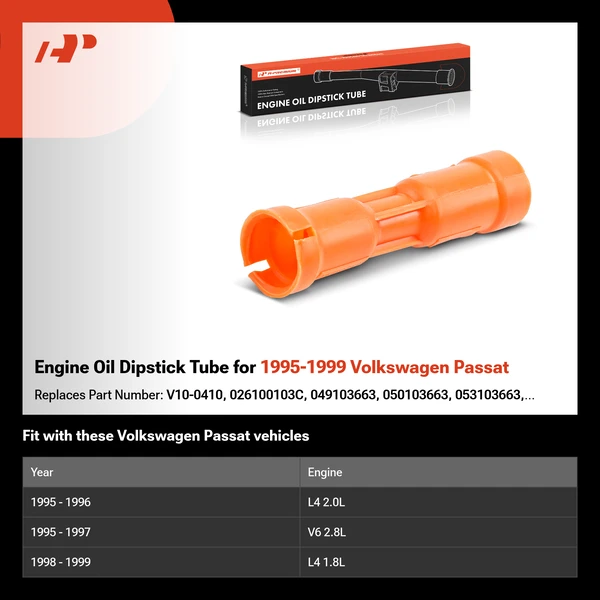 Engine Oil Dipstick Tube for 1995-1999 Volkswagen Passat