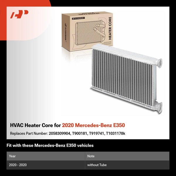 HVAC Heater Core for 2020 Mercedes-Benz E350