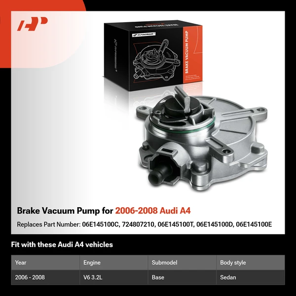 Brake Vacuum Pump for 2006-2008 Audi A4