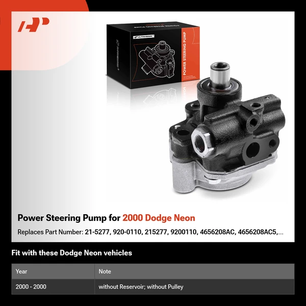 Power Steering Pump for 2000 Dodge Neon