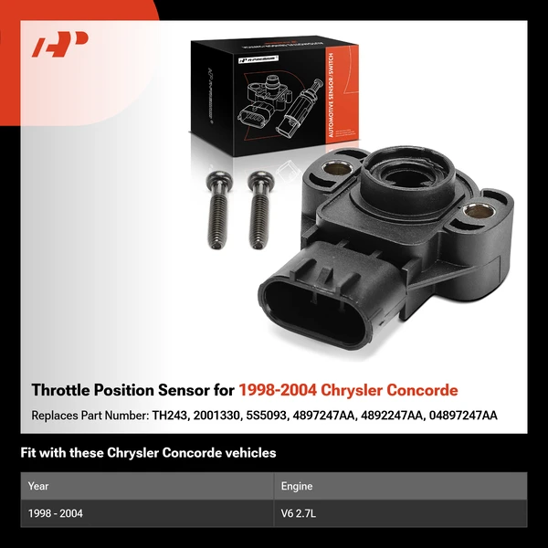 Throttle Position Sensor for 1998-2004 Chrysler Concorde