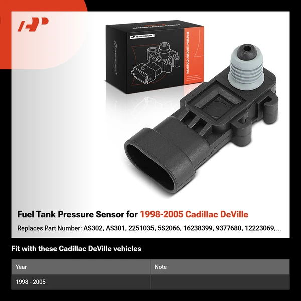 Fuel Tank Pressure Sensor for 1998-2005 Cadillac DeVille