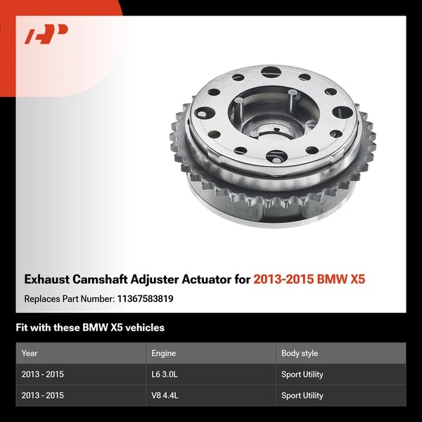 Exhaust Camshaft Adjuster Actuator for 2013-2015 BMW X5