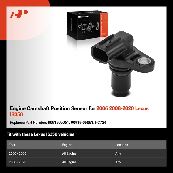 Engine Camshaft Position Sensor for 2006 2008-2020 Lexus IS350