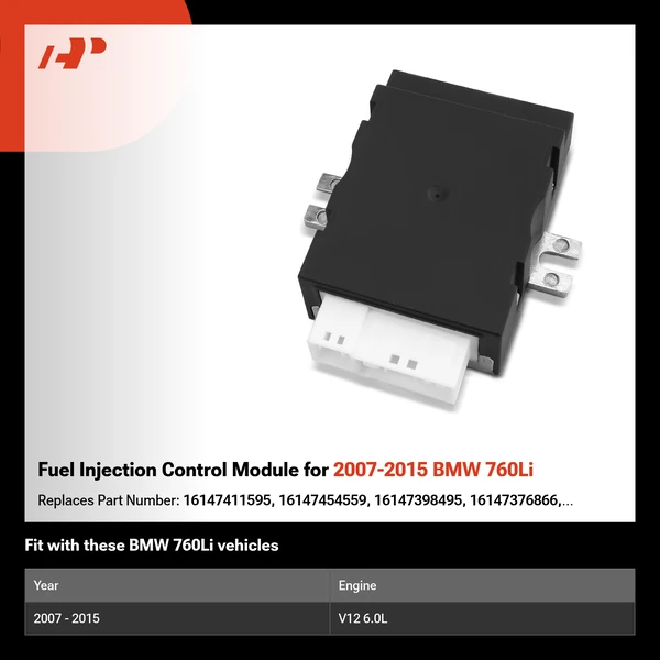 Fuel Injection Control Module for 2007-2015 BMW 760Li