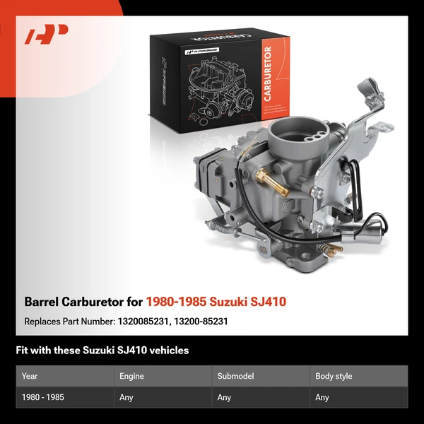 Barrel Carburetor for 1980-1985 Suzuki SJ410
