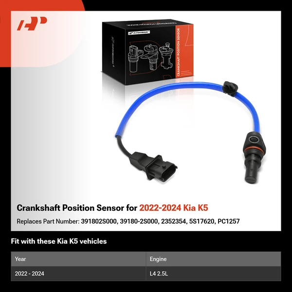 Crankshaft Position Sensor for 2022-2024 Kia K5