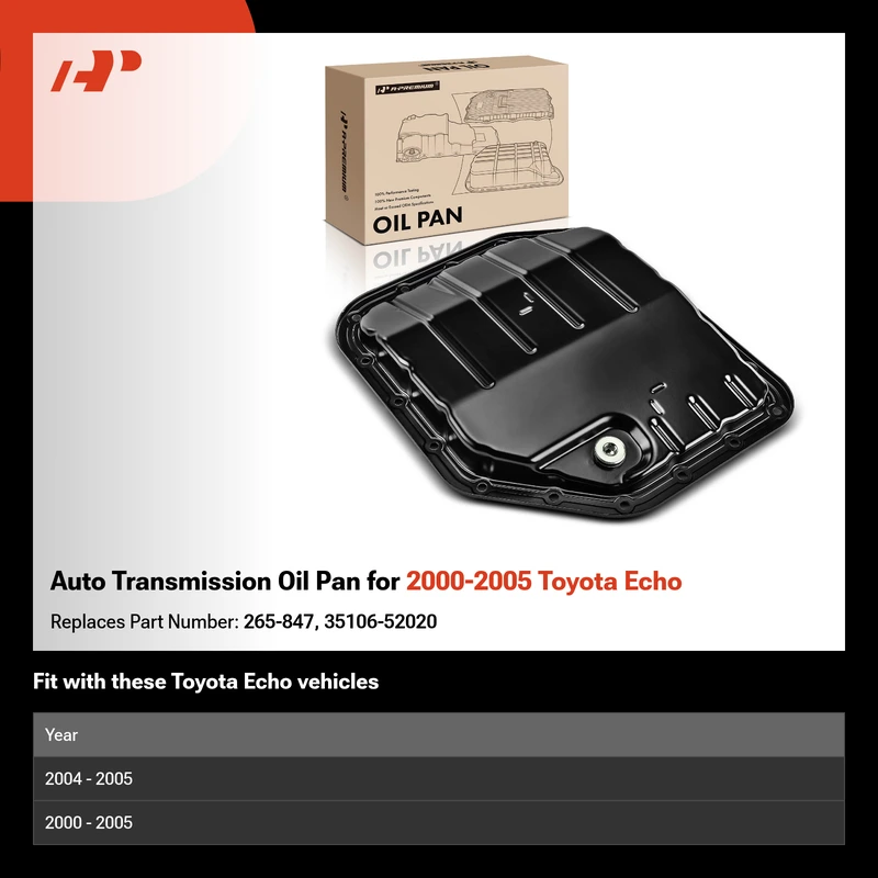 Auto Transmission Oil Pan for 2000-2005 Toyota Echo